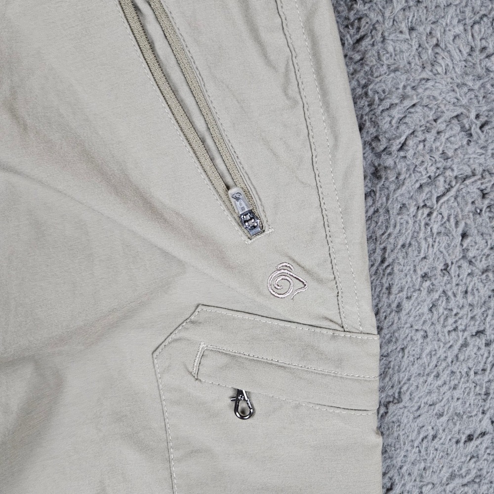 Craghoppers Mens Hiking Pants 38R Khaki Insect Shield Technical - Picture 3 of 13